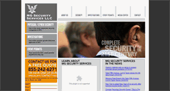 Desktop Screenshot of mgsecurityservices.com